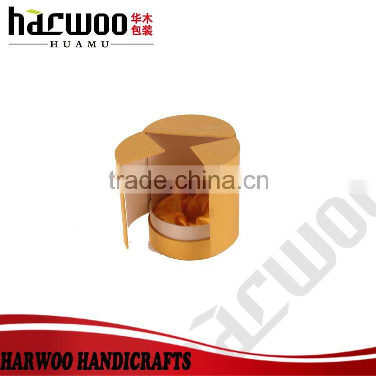 Fancy gold paper perfume case for gift