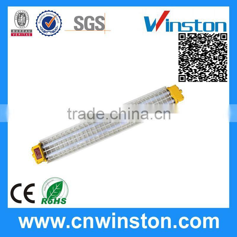 ATEX listed IP66 Indoor type Explosion proof Fluorescent LED Light Used for Harsh Environment