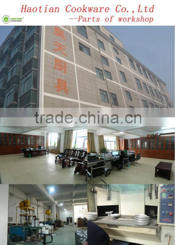 Aluminum non stick milk pot with lid