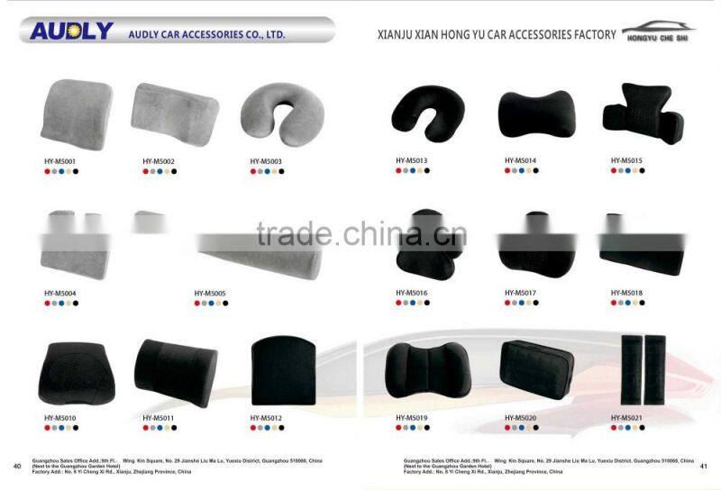 New design U shape memory foam car Back Lumbar Support Cushion