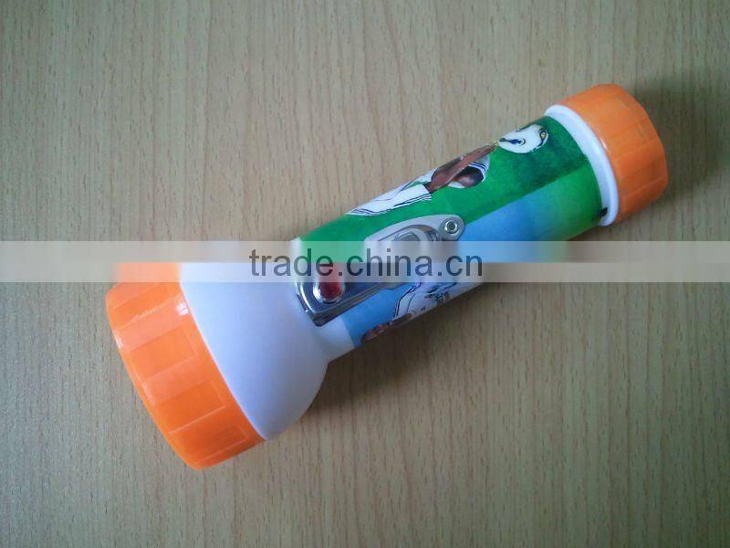 2012 sell well led plastic flashlight in Africa South Africa
