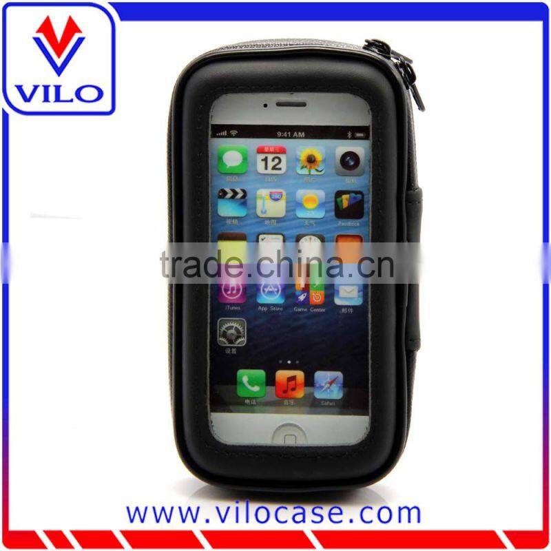 360 degree rotating pouch bicycle mount holder for 4 inch display