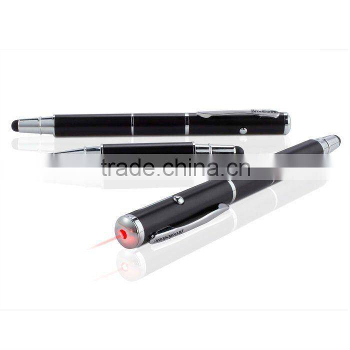 3 in 1 ball pen and laser pointer stylus pen for iPad