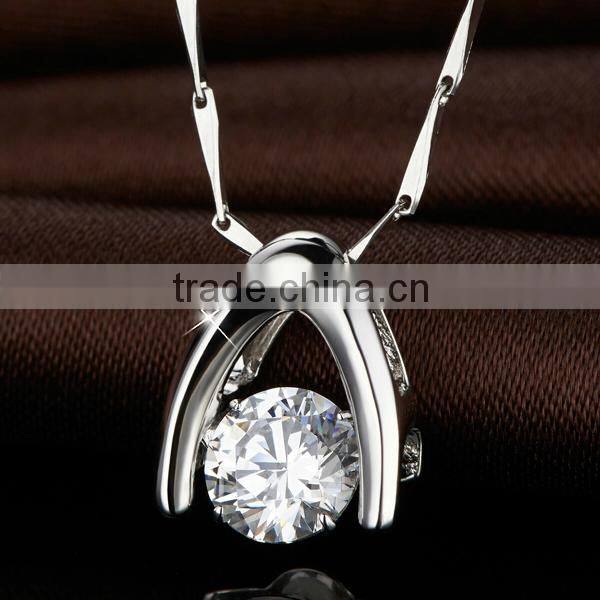 Fashion Design 925 Silver Jewelry with CZ Stones