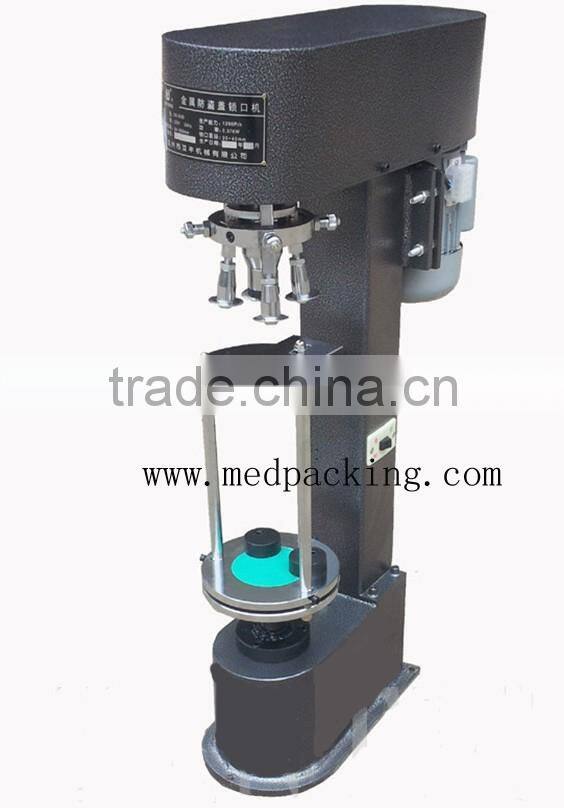 Semi-Auto Glass liquor bottle capping machine