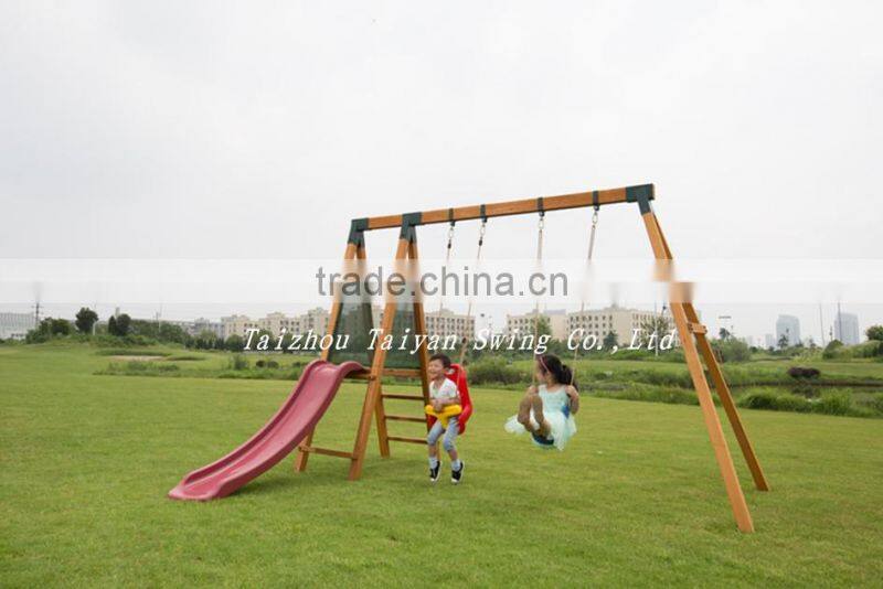 Garden Wooden Swing Sets TYS-S02