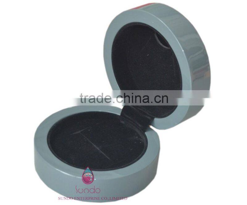 Lovely blue custom wooden ring box for sale