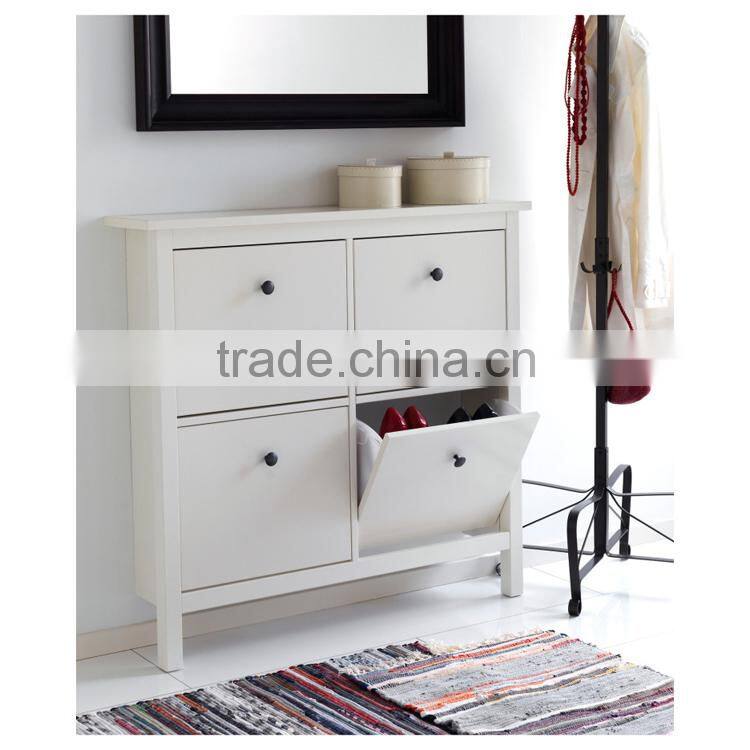 Shoe Storage Shelf Shoe Cabinet 4 Drawers Metal Children Shoe Chest 4 Door Square Shoe Rack Shelf
