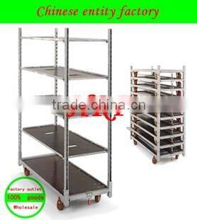 Farm tool cart Four wheels multilayer flower cars Sales in the Netherlands, Canada