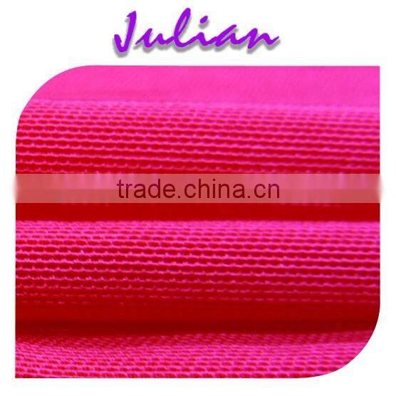 N40420 nylon shiny mesh 180gsm red color elastic lycra fabric