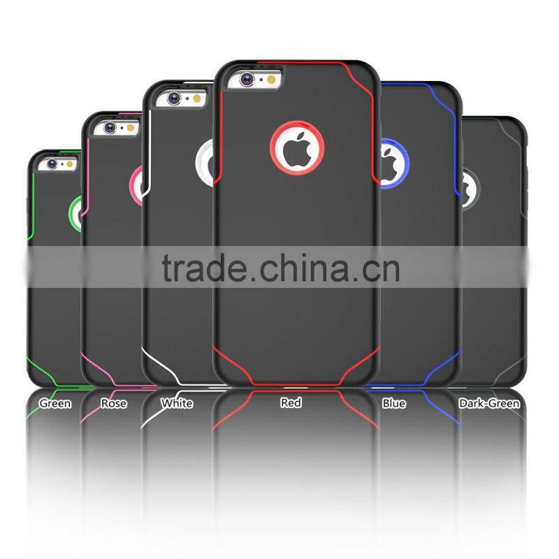 2016 Trending Products Hybrid Case For iPhone 6G 6S Combo Case, Phone Case For iPhone 6G 6S