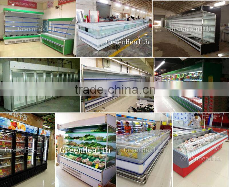 Multi deck display freezer/Refrigeration showcase/Supermarket display refrigerator