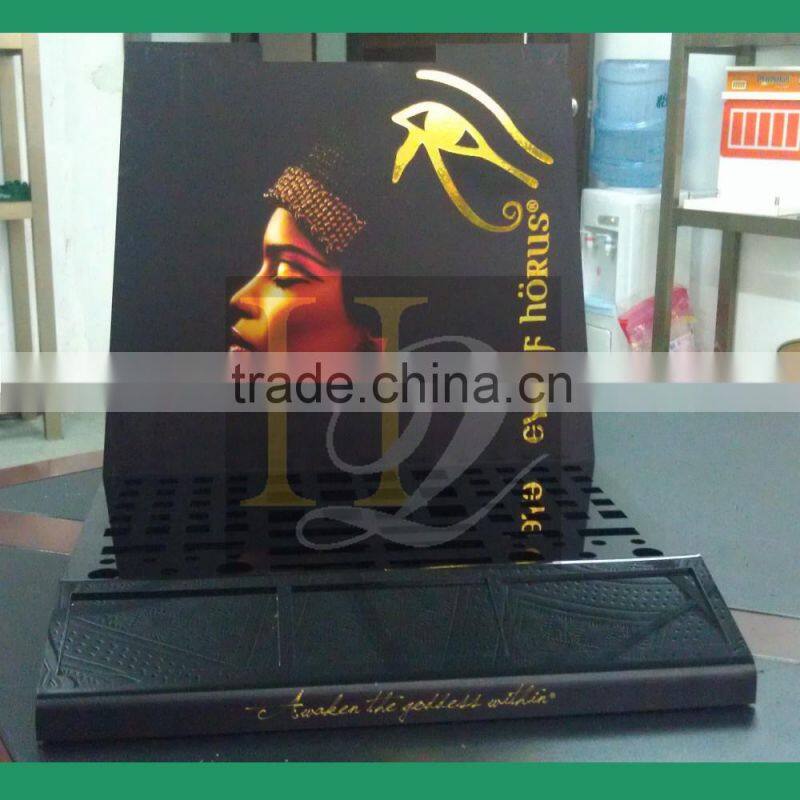 counter top makeup cosmetic lipstick/eyeshadow display stand rack