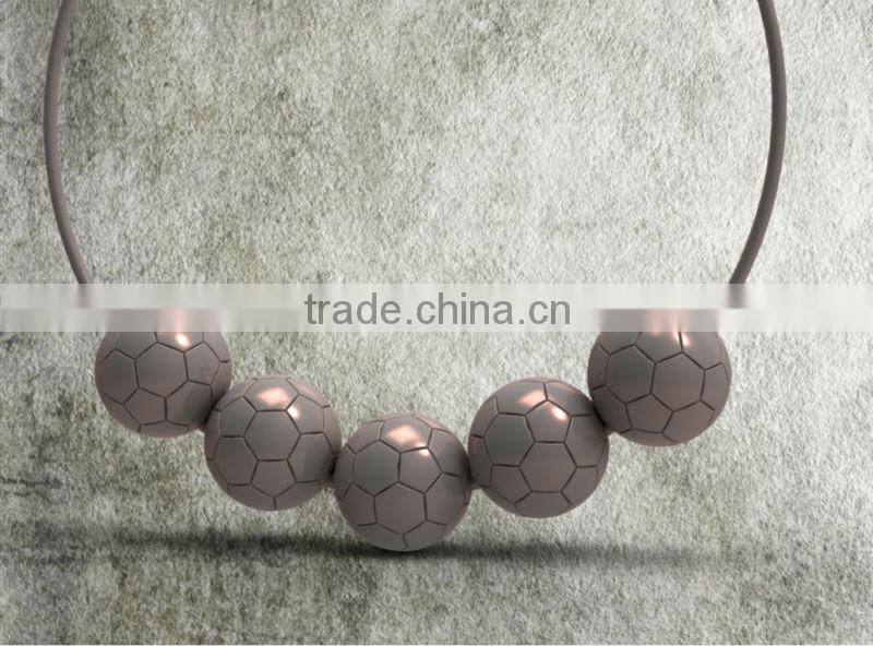 Soft food grade silicone beads bracelets for baby teether