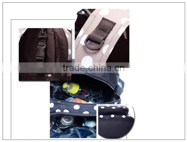 Eco-friendly fabric baby diaper bag