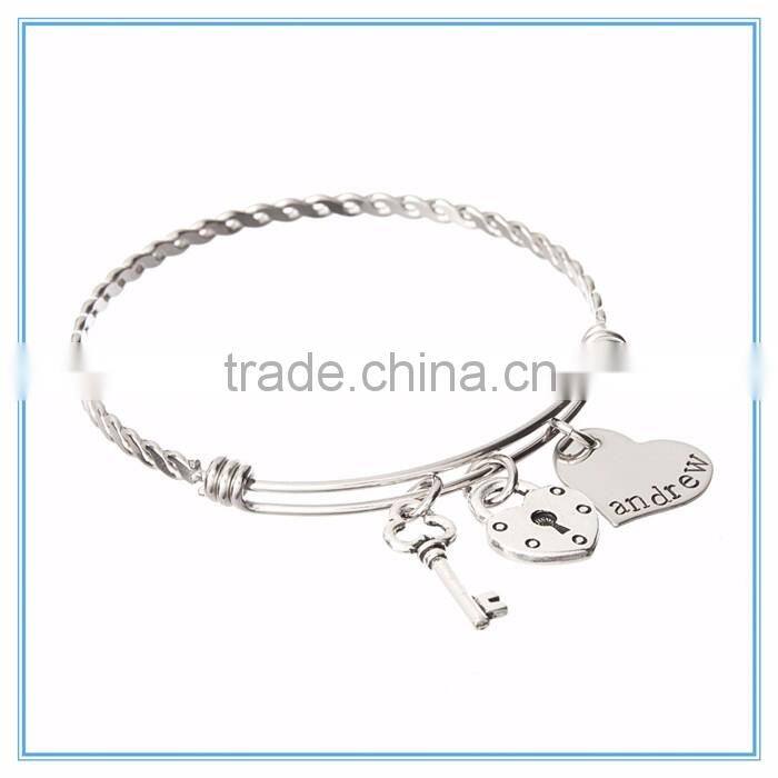 Stainless Steel Flat Curb Bracelet