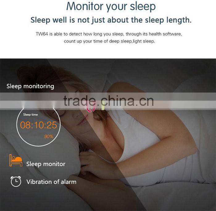 Hot Sale Bluetooth Wristband Fitness Health Smart Bracelet Watch Black