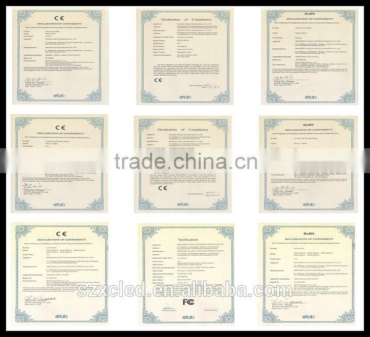 12V Ultra-thin P2.5-16X80 serial port two lines12V p2.5mm small led display panel board