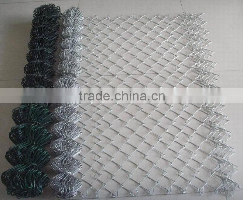 hot dipped galvanized chain link fence,cheap chain link fencing,ecorative chain link fence