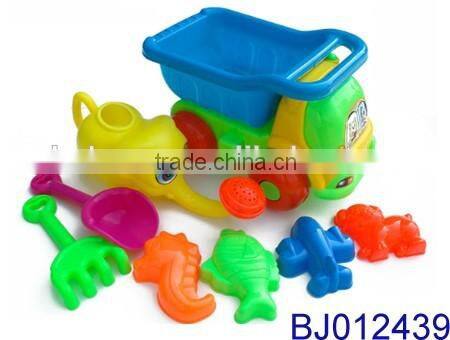 Toy factory price beach toy for kids with dump truck hand shower