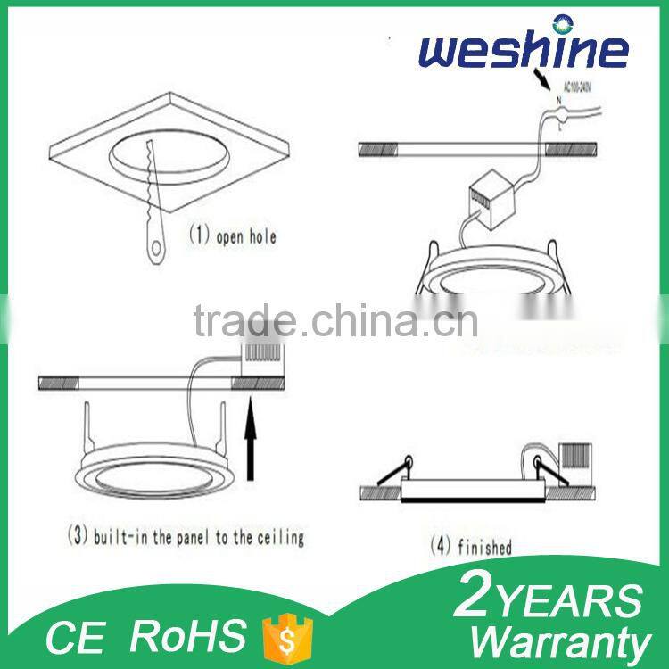 R240mm 18w R180 12w round LED Panel Light ceiling light