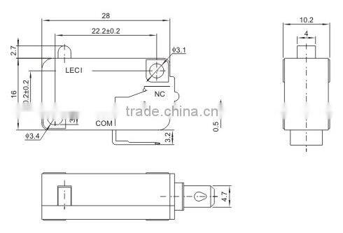 MS80121BA1 MICRO SWITCHES SERIES