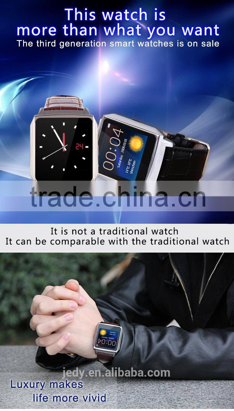 Latest BTW-W3 Smart watch with heart rate monitor. pedometer Sync android and ios Capacitive Touch screen 1.6 inch