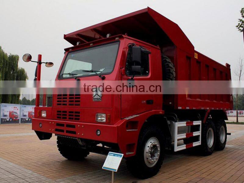 CNHTC 6*4 ZZ5707S3640AJ cheap 70 ton mining dump truck howo