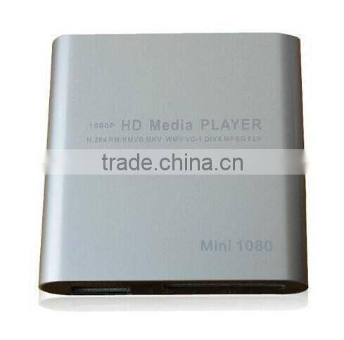 Mini Media Player Mini 1080P HDMISD/USB HD Media Player MKV/RM/RMVB Wholesale