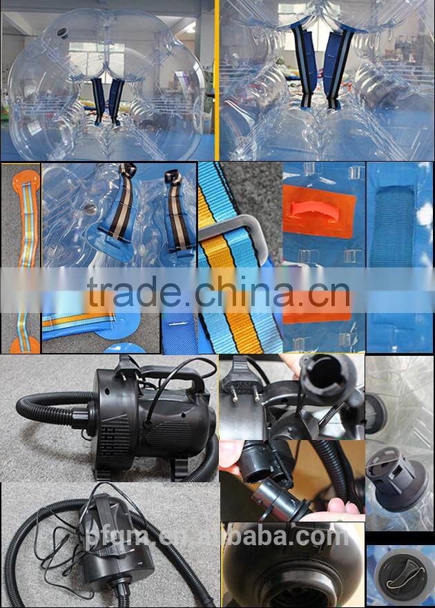 quality inflatable body zorbing ball for CE