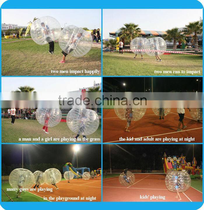 Hot!!HI Best Selling PVC soccer zorb ball,giant human bubble ball,human sized soccer bubble ball