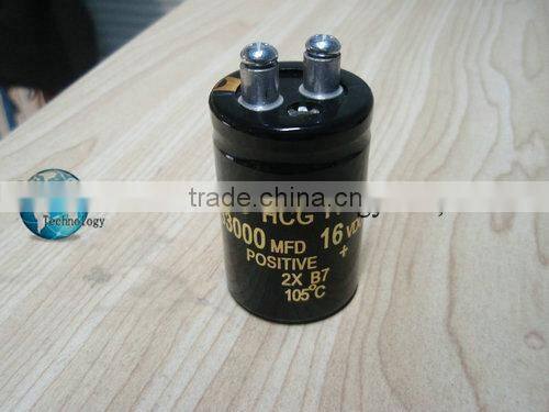 Hitachi HCGFA 33000uf 16VDC Aluminum Electrolytic Capcitor