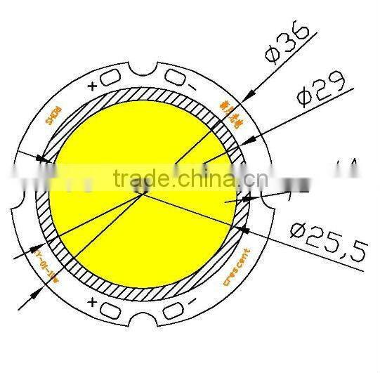 10W High Power LED/COB LED/Chip On Board LED