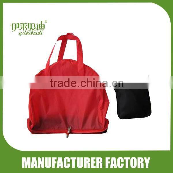 Foldable shopping bags with bicycle cover shape