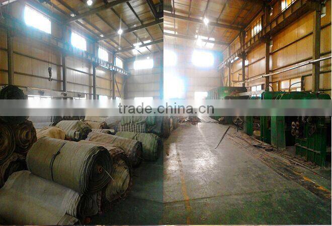 vulcanized chevron rubber weave fabric conveyor belt