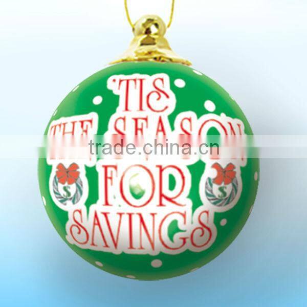 rounded ball with design plastic decorate handmade christmas ball outdoor decorative led light ball