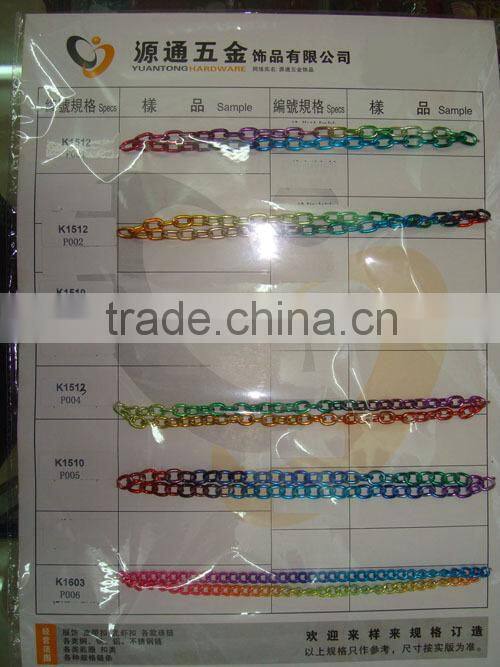Yiwu Factory manufacture sell decorative hanging chain