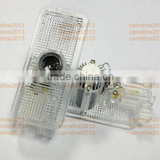 auto accessory led logo light for peugeot 206 307 407 207 car door logo light from supplier