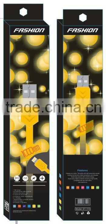 Newest Design 2 in 1 Cable USB, Double Micro USB Date Cable, Multi-function USB Charger Cable for Android and Iphone