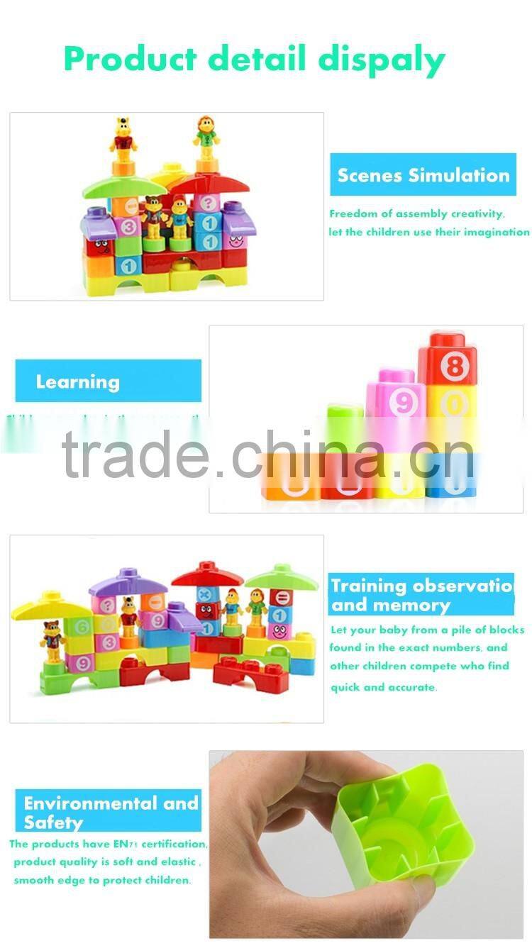 Puzzle paradise Plstic Educational building block for children