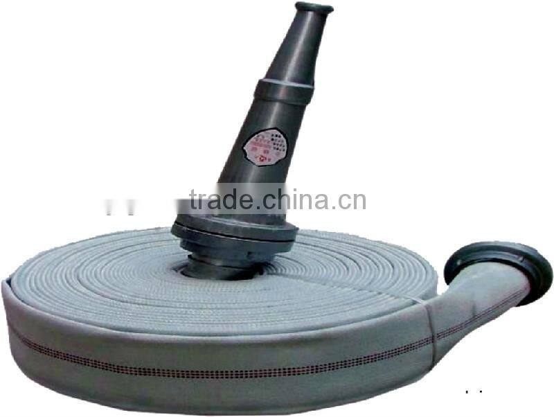 coiled garden hose