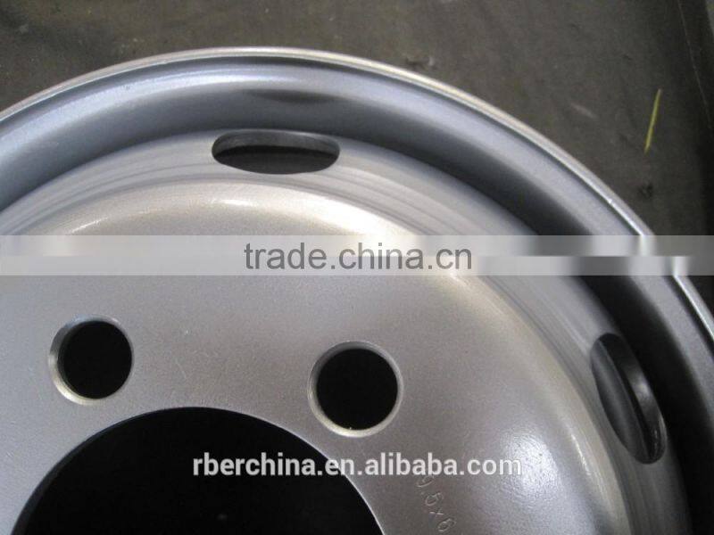 Tubeless Truck steel wheel rim for tyre8R19.5