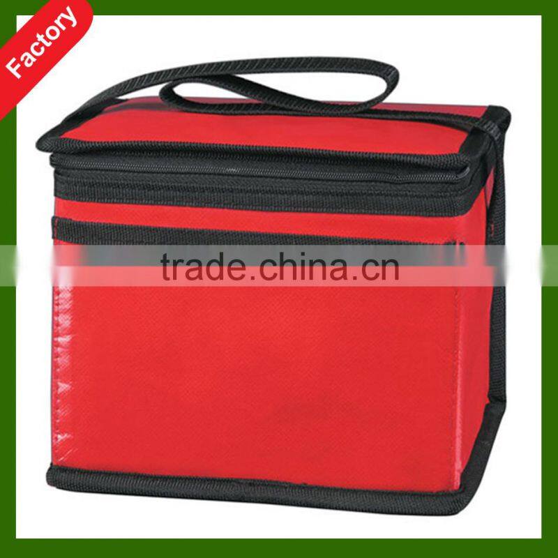 80g non woven with laminated beer bottle cooler bag