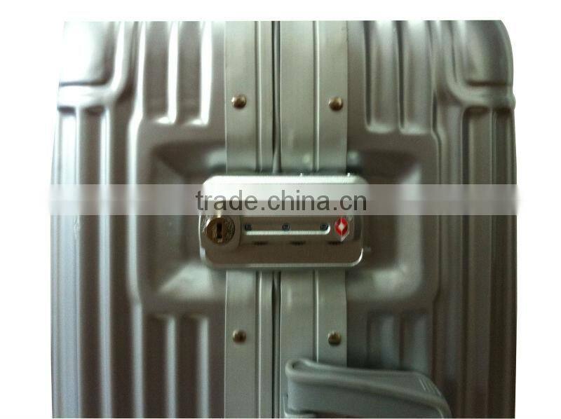 2015 new design aluminium luggage suitcase, trolley case,20,24,28 carry-on luggage