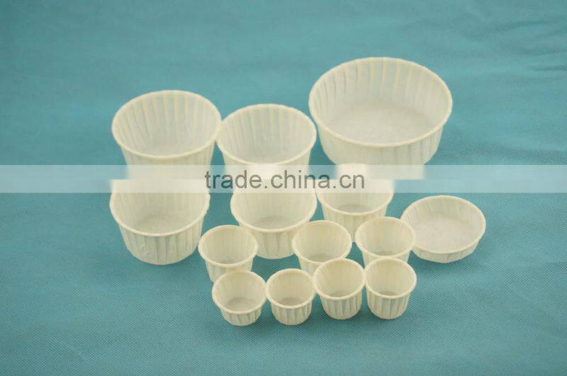 Disposable 2oz Paper Souffle Baking Cake Cup