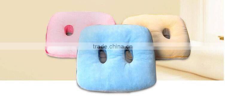 Wedge Memory foam Car Seat Cushion With Holes