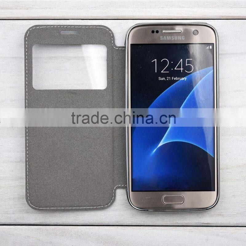 C&T Luxurious Gold Premium PU Leather PC Hard Shell Wallet Skin Hybrid Cover for Samsung Galaxy Note 7