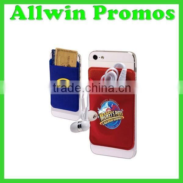 Promotional Silicone Smart Card Wallet 3M Sticky