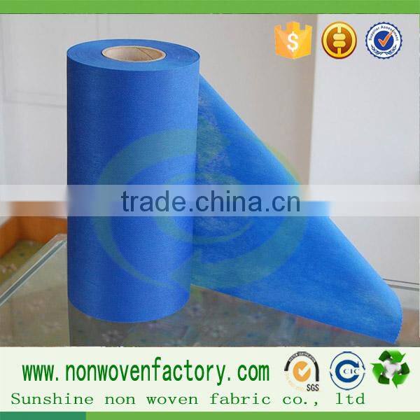 China factory non woven fabric company spunbond fabric white tablecloths