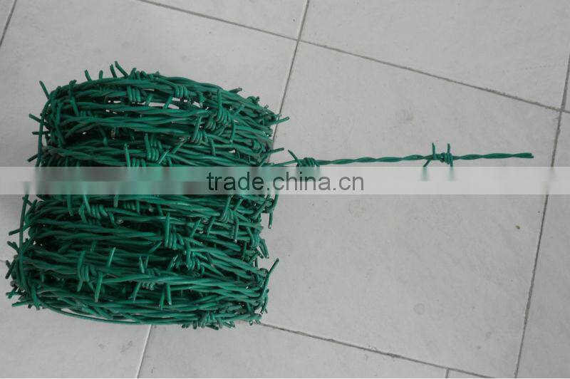 Double Stranded and Single Stranded Galvanized Barbed Wire